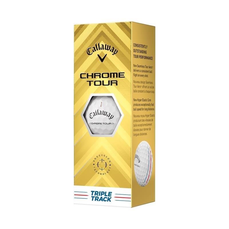 BRICK PACK - Callaway Chrome Tour Triple Track golfové míčky, 48ks