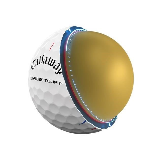 BRICK PACK - Callaway Chrome Tour Triple Track golfové míčky, 48ks
