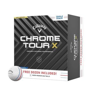 BRICK PACK - Callaway Chrome Tour X Triple Track golfové míčky, 48ks