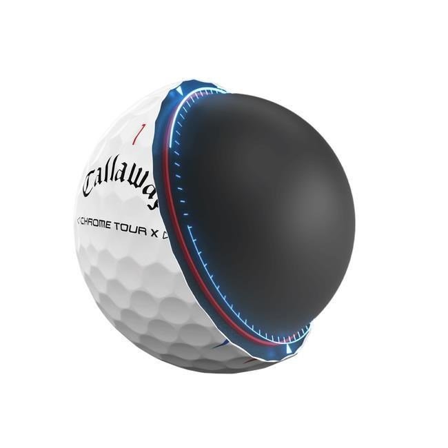 BRICK PACK - Callaway Chrome Tour X Triple Track golfové míčky, 48ks