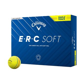 Callaway ERC Soft Triple Track golfové míčky, žluté
