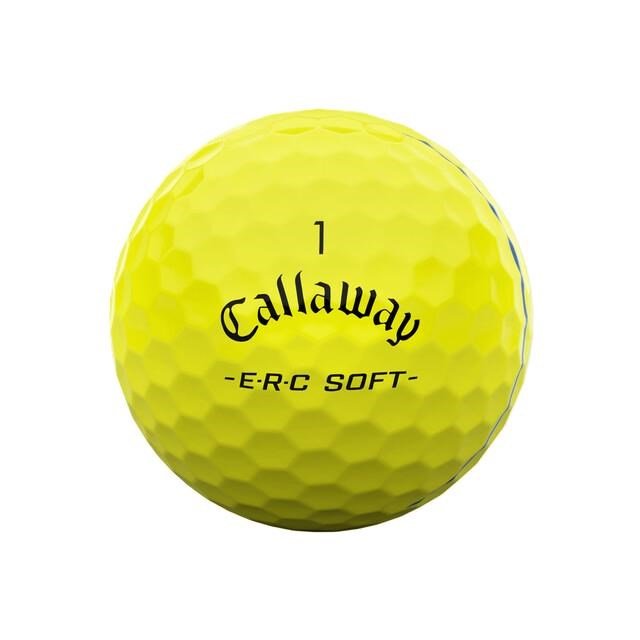 Callaway ERC Soft Triple Track golfové míčky, žluté