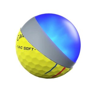 Callaway ERC Soft Triple Track golfové míčky, žluté