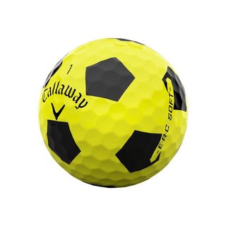 Callaway ERC Soft Truvis Yellow golfové míčky, žluté