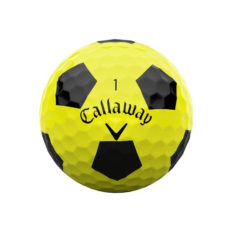 Callaway ERC Soft Truvis Yellow golfové míčky, žluté