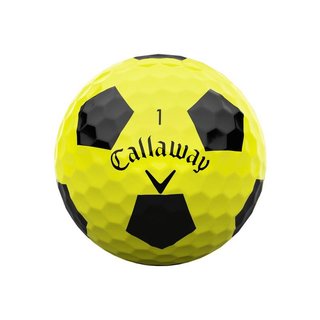 Callaway ERC Soft Truvis Yellow golfové míčky, žluté