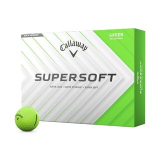 Callaway Supersoft golfové míčky, zelené
