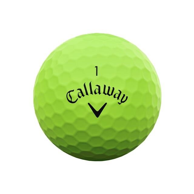 Callaway Supersoft golfové míčky, zelené