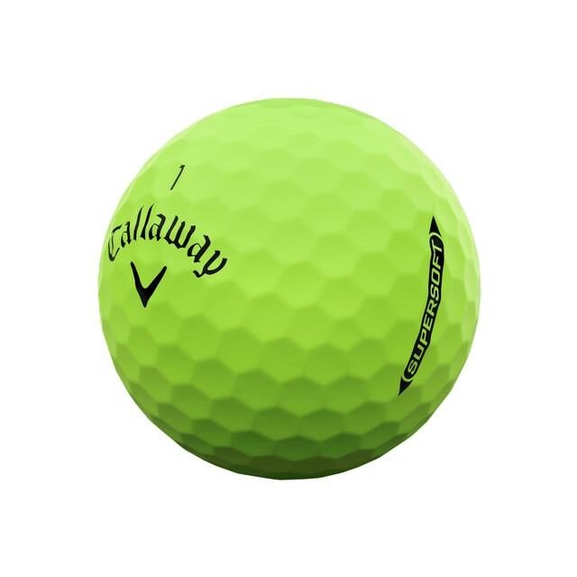 Callaway Supersoft golfové míčky, zelené