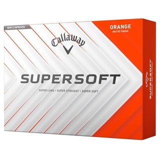 Callaway Supersoft golfové míčky, oranžové