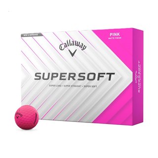 Callaway Supersoft golfové míčky, růžové