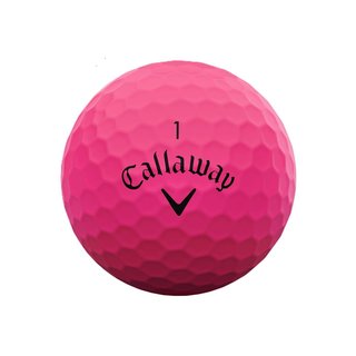 Callaway Supersoft golfové míčky, růžové