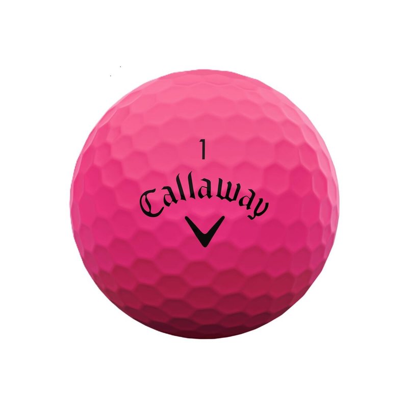 Callaway Supersoft golfové míčky, růžové