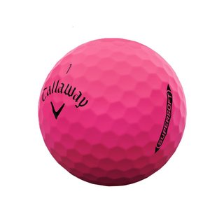 Callaway Supersoft golfové míčky, růžové