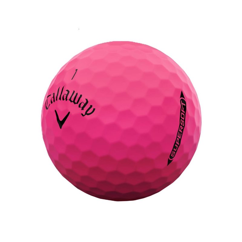 Callaway Supersoft golfové míčky, růžové