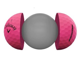 Callaway Supersoft golfové míčky, růžové
