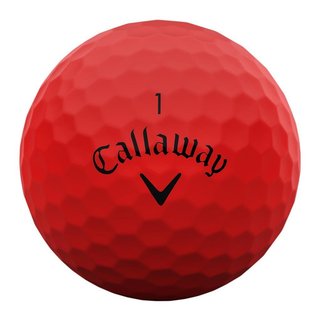 Callaway Supersoft golfové míčky, červené