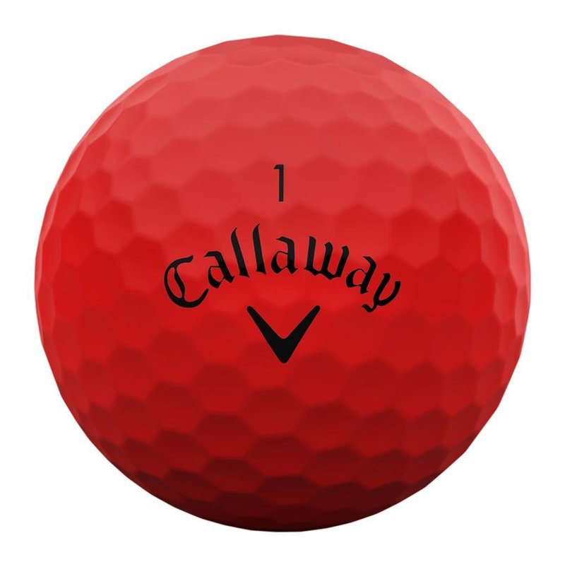 Callaway Supersoft golfové míčky, červené