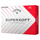 Callaway Supersoft golfové míčky, červené