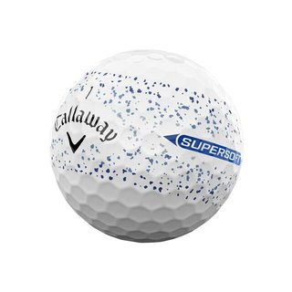 Callaway Supersoft Splatter 360 Blue golfové míčky