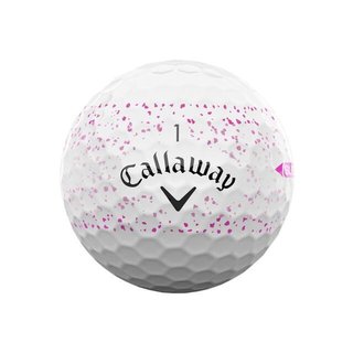 Callaway Supersoft Splatter 360 Pink golfové míčky