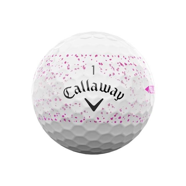 Callaway Supersoft Splatter 360 Pink golfové míčky