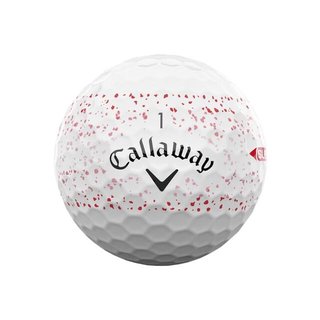 Callaway Supersoft Splatter 360 Red golfové míčky