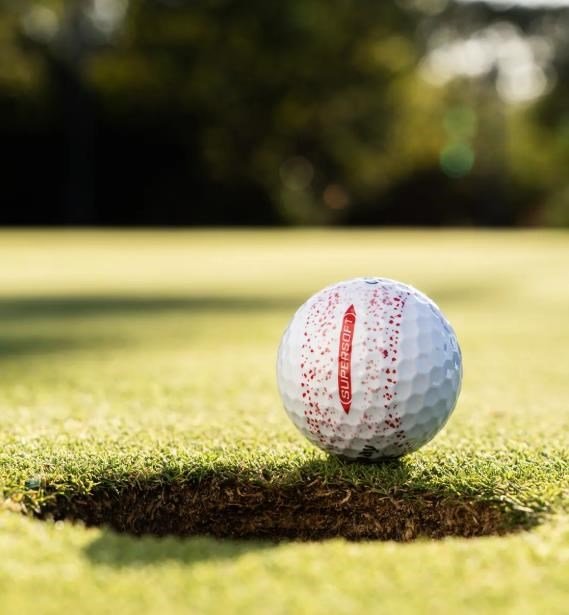 Callaway Supersoft Splatter 360 Red golfové míčky