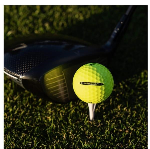 Callaway Warbird Distance+ golfové míčky, žluté
