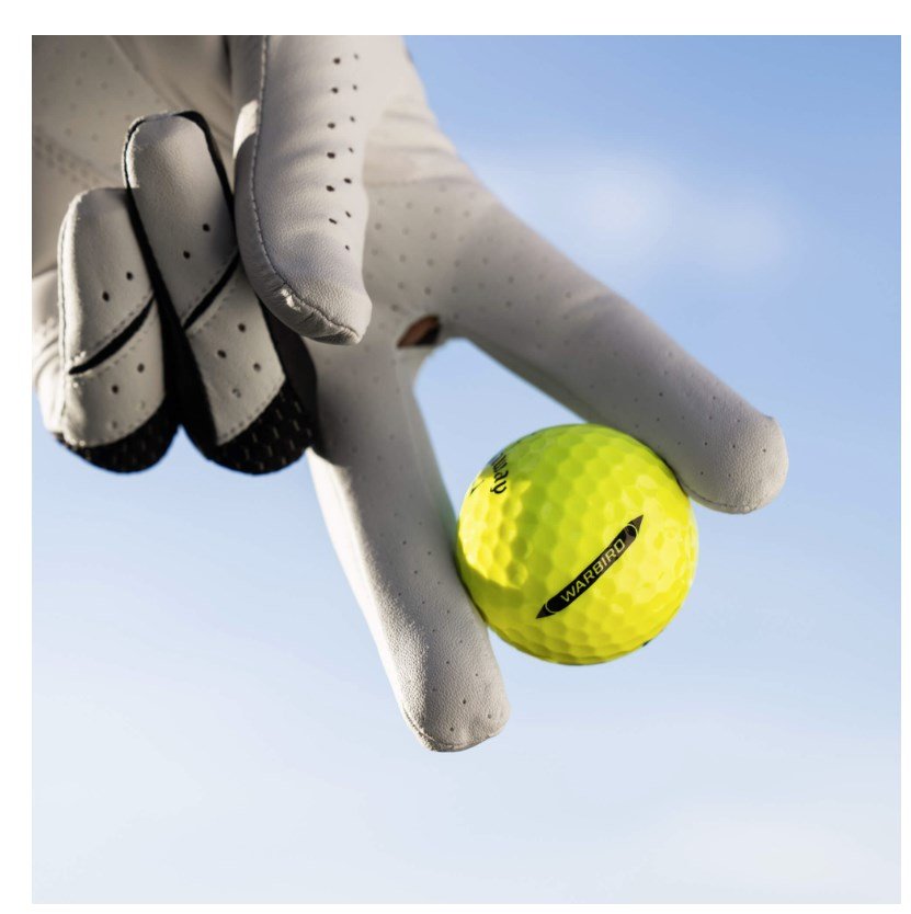 Callaway Warbird Distance+ golfové míčky, žluté