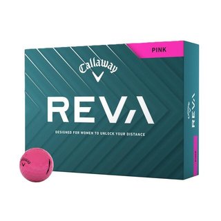 Callaway REVA golfové míčky, růžové