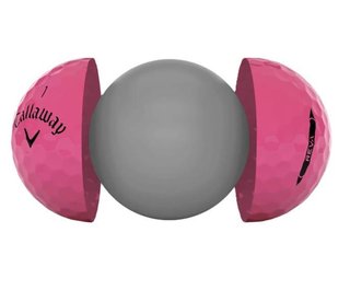 Callaway REVA golfové míčky, růžové