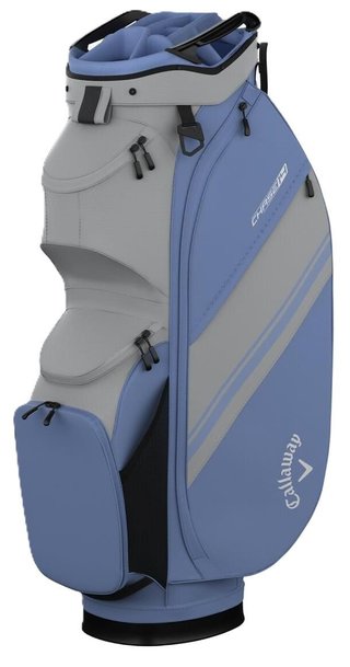 Callaway Chase 14 cart bag, silver/hydrangea