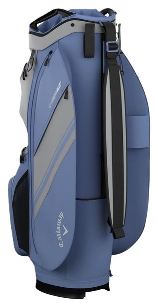Callaway Chase 14 cart bag, silver/hydrangea