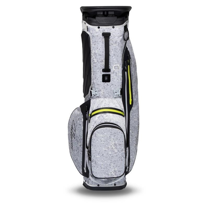 Callaway Fairway Plus HD stand bag, grey splatter paint/flo yellow