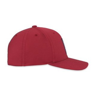 Callaway Rutherford FLEXFIT Snapback pánská kšiltovka, cardinal red