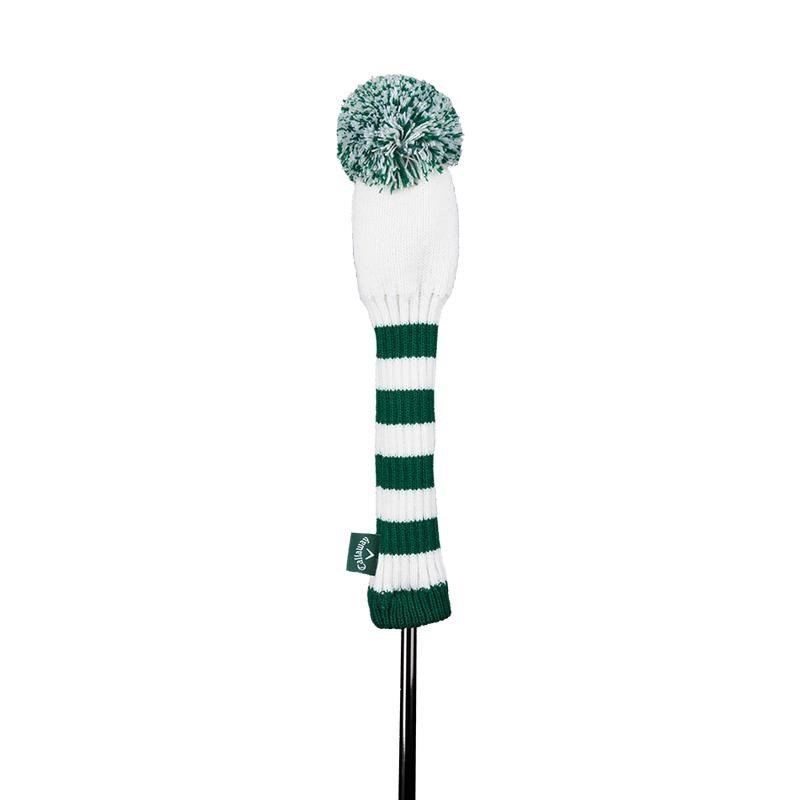 Callaway Pom Pom Fairway headcover, white/green