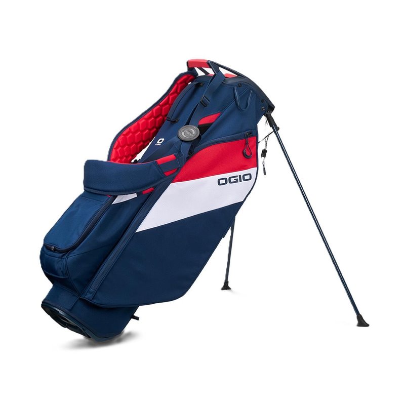 Ogio Fuse stand bag, červeno/bílo/modrý