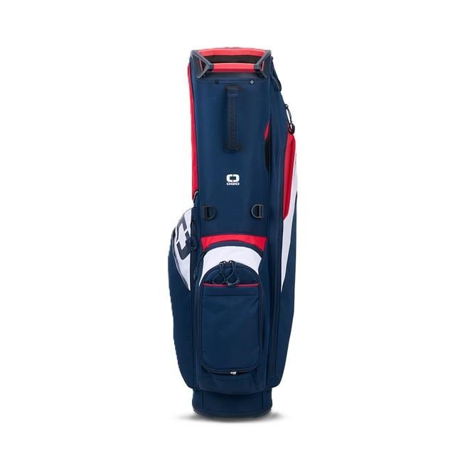 Ogio Fuse stand bag, červeno/bílo/modrý