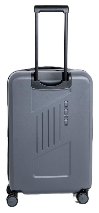 Ogio Pace Pro Hybrid Checked 74L cestovní zavazadlo, grey pinstripe