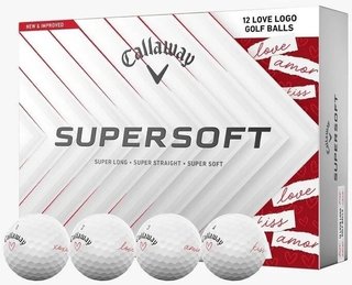LIMITED - Callaway Supersoft golfové míčky, LOVE