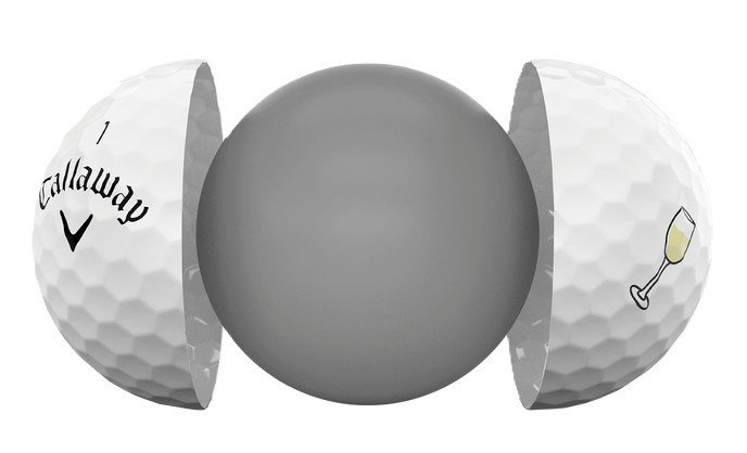 LIMITED - Callaway Supersoft golfové míčky, Cheers