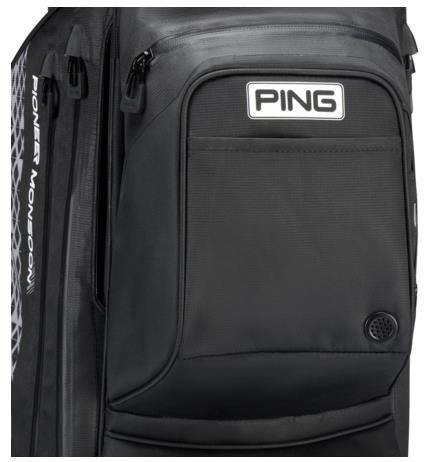 Ping Pioneer Monsoon cart bag, černo/šedý