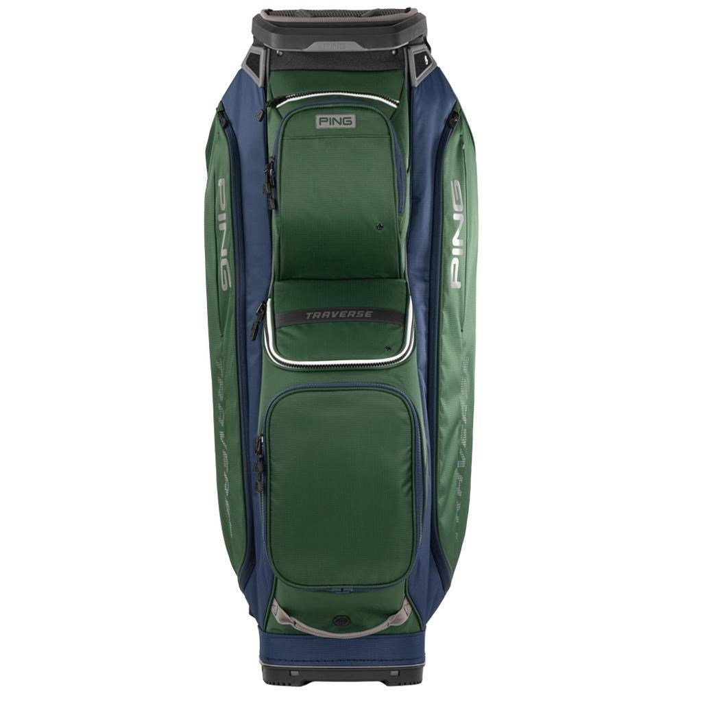Ping Traverse cart bag, zeleno/modrý