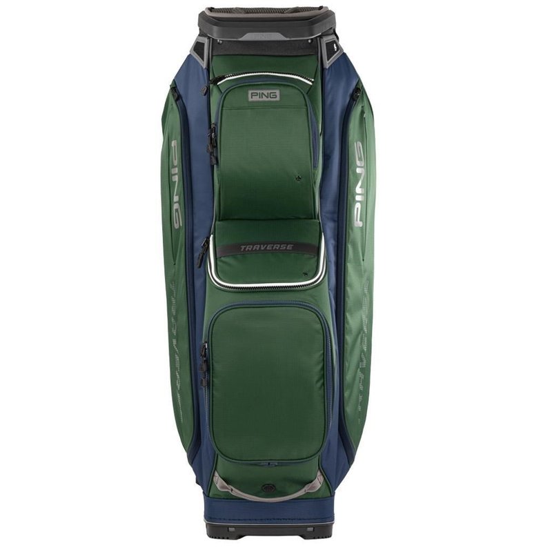 Ping Traverse cart bag, zeleno/modrý