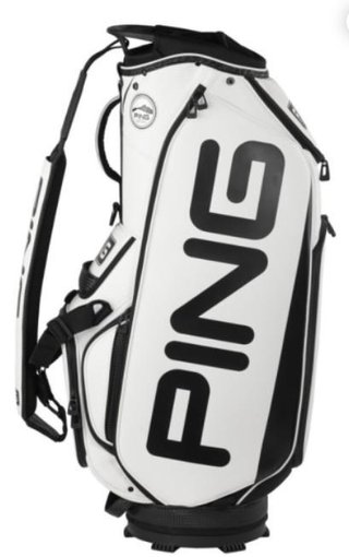Ping Tour Staff 243 bag, černo/bílý
