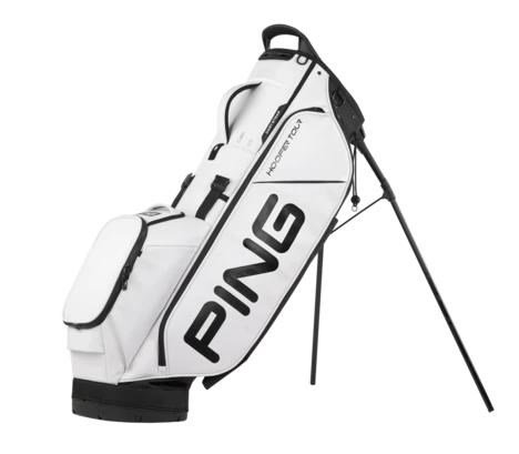 Ping Hoofer Tour stand bag, bílo/černý
