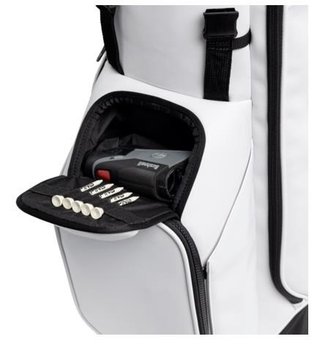 Ping Hoofer Tour stand bag, bílo/černý