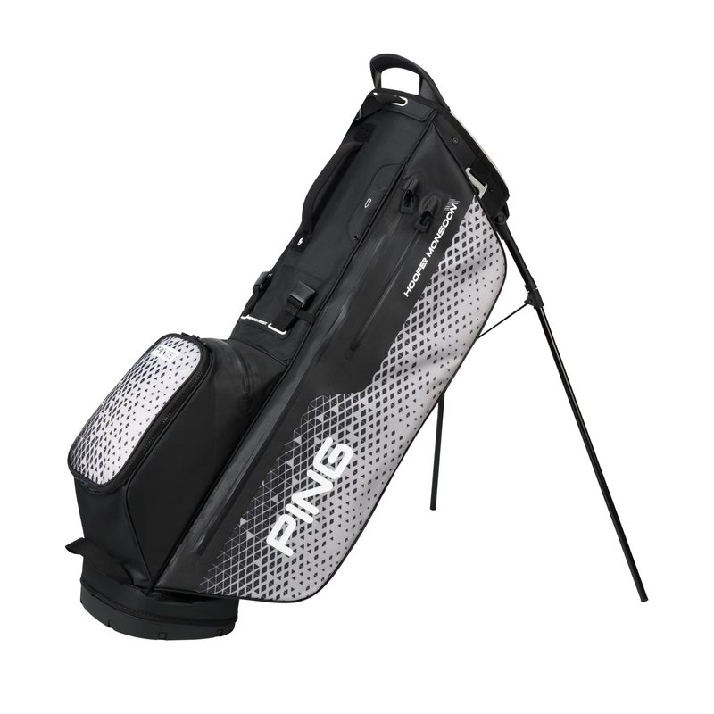 Ping Hoofer Monsoon stand bag, černo/šedý