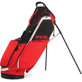 Ping Hoofer Lite stand bag, červeno/černý